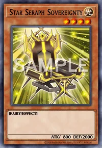 Star Seraph Sovereignty, Yu-Gi-Oh! card, LIGHT