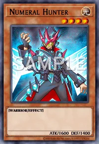 Numeral Hunter, Yu-Gi-Oh! card, LIGHT