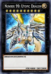 Number 99: Utopic Dragon, Yu-Gi-Oh! card, LIGHT