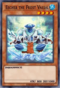 Escher the Frost Vassal, Yu-Gi-Oh! card, WATER