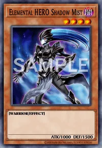 Elemental HERO Shadow Mist, Yu-Gi-Oh! card, DARK