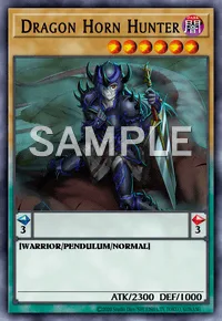Dragon Horn Hunter, Yu-Gi-Oh! card, DARK