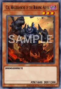 Cir, Malebranche of the Burning Abyss, Yu-Gi-Oh! card, DARK