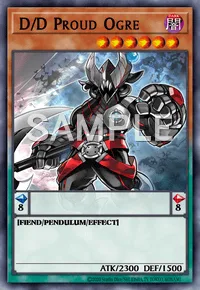 D/D Proud Ogre, Yu-Gi-Oh! card, DARK
