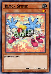 Block Spider, Yu-Gi-Oh! card, EARTH