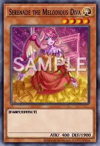 Serenade the Melodious Diva, Yu-Gi-Oh! card, LIGHT