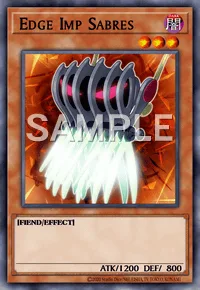 Edge Imp Sabres, Yu-Gi-Oh! card, DARK