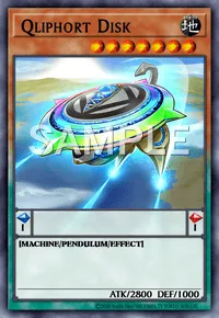 Qliphort Disk, Yu-Gi-Oh! card, EARTH