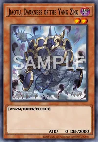 Jiaotu, Darkness of the Yang Zing, Yu-Gi-Oh! card, DARK