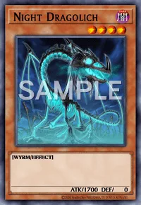 Night Dragolich, Yu-Gi-Oh! card, DARK