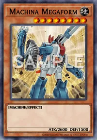 Machina Megaform, Yu-Gi-Oh! card, EARTH