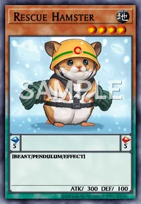 Rescue Hamster, Yu-Gi-Oh! card, EARTH