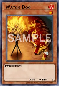 Watch Dog, Yu-Gi-Oh! card, FIRE
