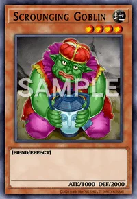 Scrounging Goblin, Yu-Gi-Oh! card, EARTH