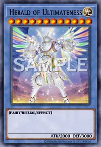 Herald of Ultimateness, Yu-Gi-Oh! card, LIGHT