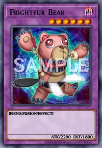 Frightfur Bear, Yu-Gi-Oh! card, DARK