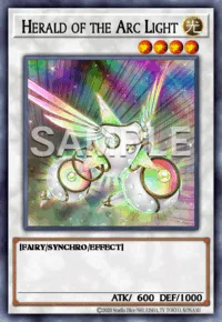 Herald of the Arc Light, Yu-Gi-Oh! card, LIGHT