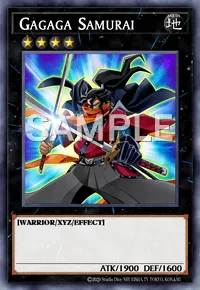 Gagaga Samurai, Yu-Gi-Oh! card, EARTH