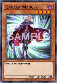 Gagaga Mancer, Yu-Gi-Oh! card, DARK