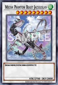 Mecha Phantom Beast Jaculuslan, Yu-Gi-Oh! card, WIND