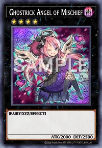 Ghostrick Angel of Mischief, Yu-Gi-Oh! card, DARK