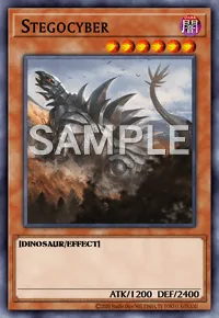 Stegocyber, Yu-Gi-Oh! card, DARK