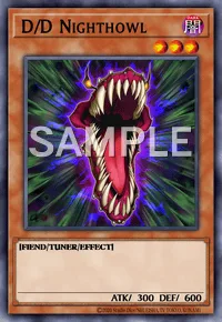 D/D Nighthowl, Yu-Gi-Oh! card, DARK