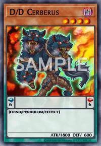 D/D Cerberus, Yu-Gi-Oh! card, DARK