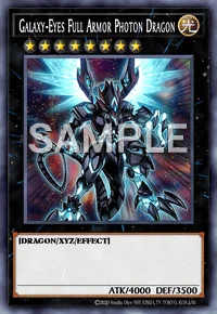 Galaxy-Eyes Full Armor Photon Dragon, Yu-Gi-Oh! card, LIGHT
