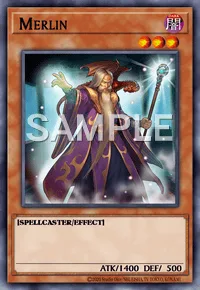 Merlin, Yu-Gi-Oh! card, DARK