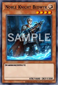 Noble Knight Bedwyr, Yu-Gi-Oh! card, LIGHT