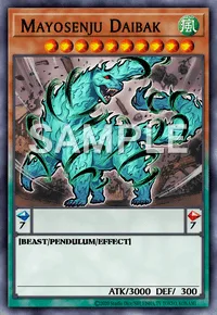 Mayosenju Daibak, Yu-Gi-Oh! card, WIND