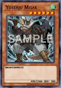 Yosenju Misak, Yu-Gi-Oh! card, WIND