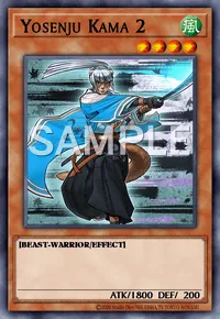 Yosenju Kama 2, Yu-Gi-Oh! card, WIND