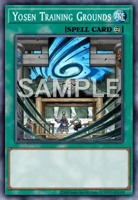 Yosen Training Grounds, Yu-Gi-Oh! card, SPELL