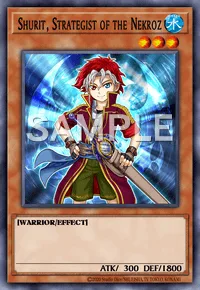 Shurit, Strategist of the Nekroz, Yu-Gi-Oh! card, WATER