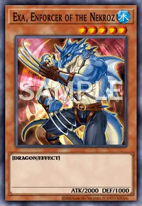 Exa, Enforcer of the Nekroz, Yu-Gi-Oh! card, WATER