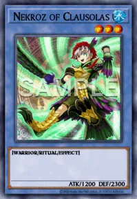 Nekroz of Clausolas, Yu-Gi-Oh! card, WATER
