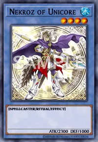 Nekroz of Unicore, Yu-Gi-Oh! card, WATER