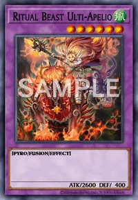 Ritual Beast Ulti-Apelio, Yu-Gi-Oh! card, WIND