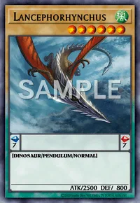 Lancephorhynchus, Yu-Gi-Oh! card, WIND