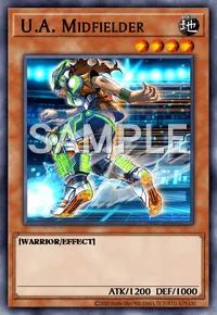 U.A. Midfielder, Yu-Gi-Oh! card, EARTH