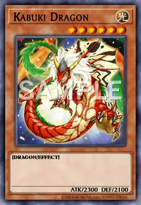 Kabuki Dragon, Yu-Gi-Oh! card, LIGHT
