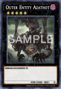 Outer Entity Azathot, Yu-Gi-Oh! card, DARK