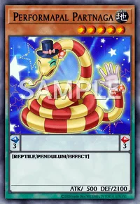 Performapal Partnaga, Yu-Gi-Oh! card, EARTH