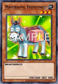 Performapal Friendonkey, Yu-Gi-Oh! card, EARTH