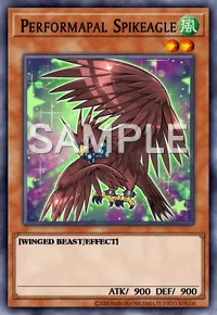 Performapal Spikeagle, Yu-Gi-Oh! card, WIND