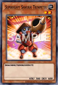 Superheavy Samurai Trumpeter, Yu-Gi-Oh! card, EARTH
