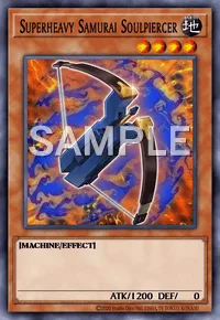 Superheavy Samurai Soulpiercer, Yu-Gi-Oh! card, EARTH