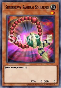 Superheavy Samurai Soulbeads, Yu-Gi-Oh! card, EARTH